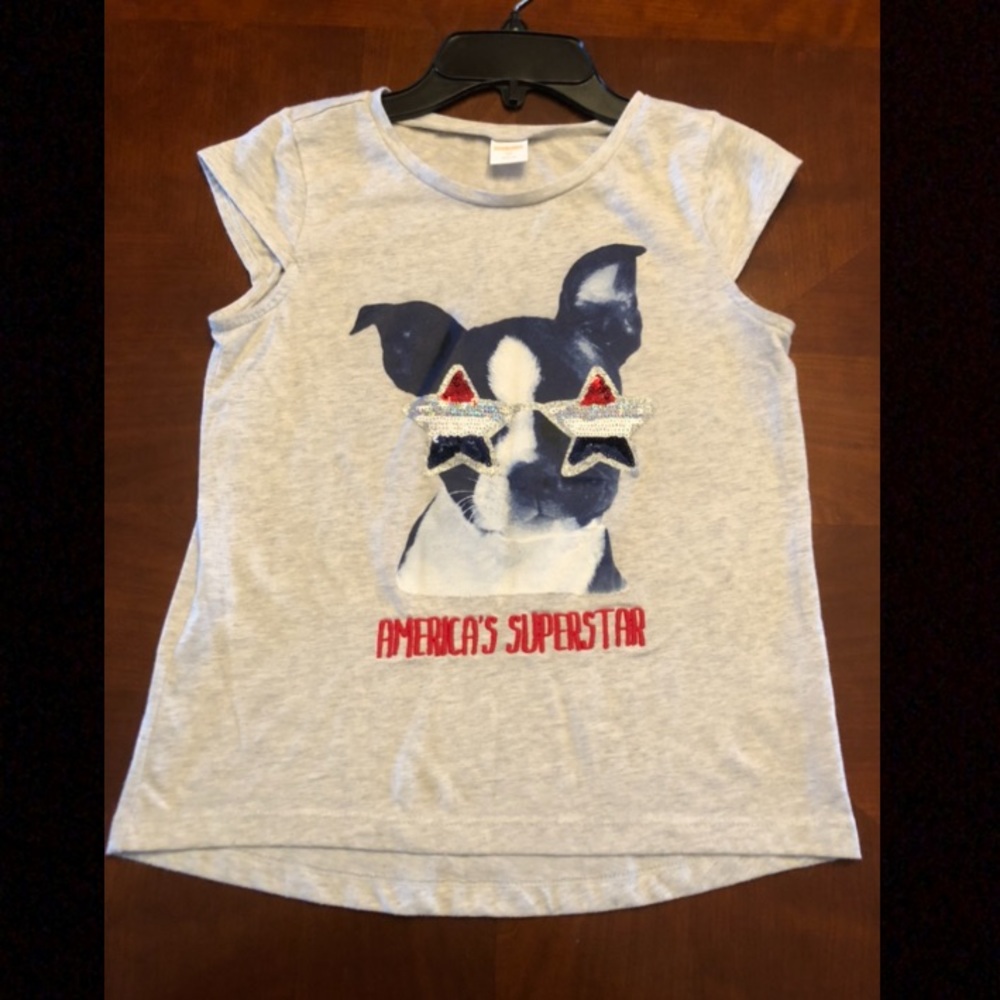 Gymboree "America's Superstar" Dog Shirt